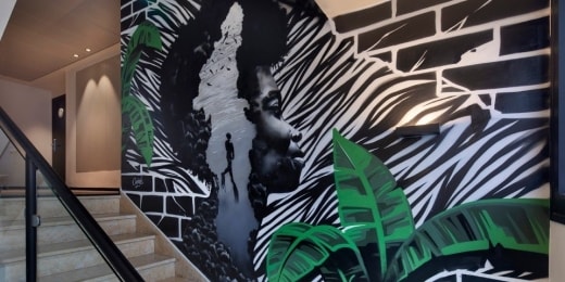 Muse Hotel, laiptai 2