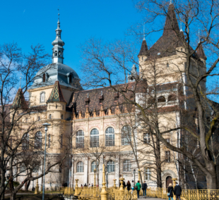 Vajdahunyad castle in Budapest, Hungary