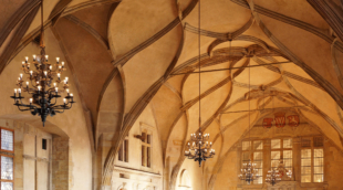 The Vladislav Hall in Prague