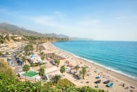 nerja papludimys ispanija