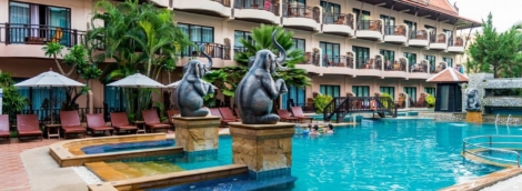 Nipa Resort, baseinas