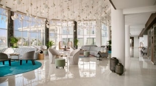 NissiBlu Beach Resort lobby