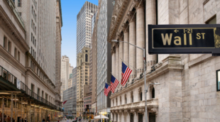 Wall street sign