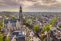 Olandija Amsterdamas miestas