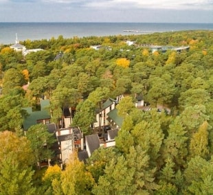 palanga park hotel vieta