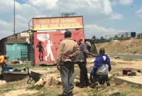 Barber shop @ Soweto