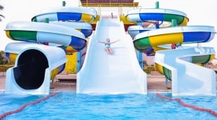 Parrotel Aqua Park Resort vandens kalneliai