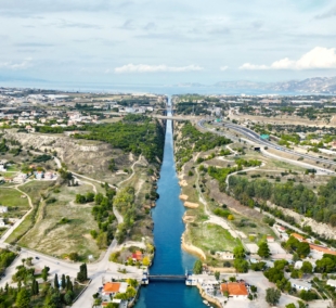 korinto kanalas graikija