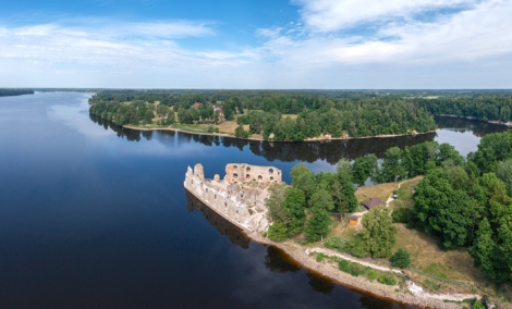 kuokneses pilies griuveliai is virsaus