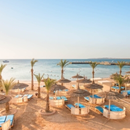 Pickalbatros Aqua Blu Resort paplūdimys