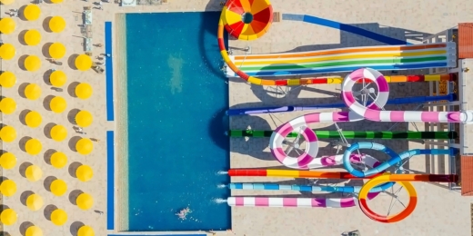 Pickalbatros Sea World Resort vandens kalneliai is virsaus