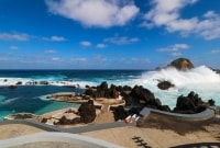 Porto Moniz lavos baseinai
