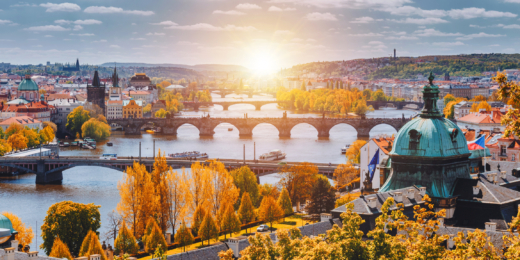 praha letna parkas vaizdas