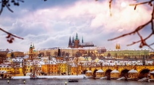 praha vaizdas ziema 12379