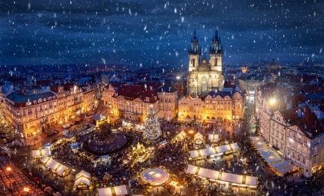 praha kelione kaledos