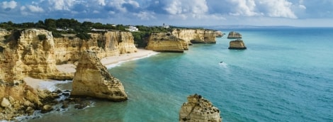 Praia da Marinha papludimys