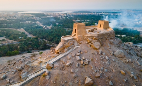 Dhayah Fort fortification in North Ras al Khaimah