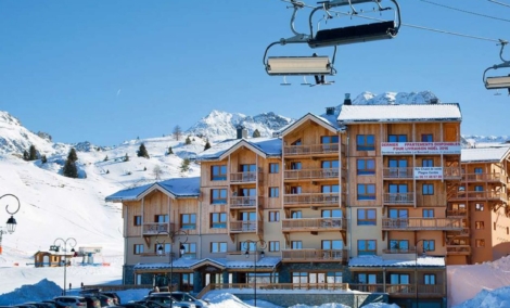 Residence prestige front de neige