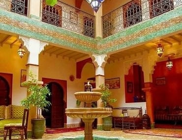 Riad Errabii, lobby