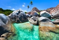 Virgin Gorda Mergeliu salos