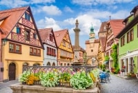 Rothenburg ob der Tauber bavarija