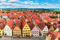 Rothenburg ob der Tauber panorama