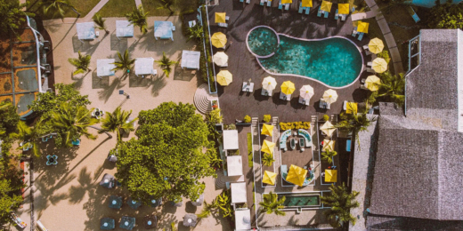 Royal Beach aerial