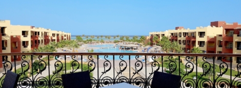 Royal Tulip Beach Resort, Egiptas, terasa