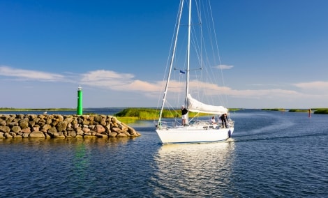 Kuressaare uostas Estija