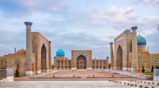Registan square in Samarkend,