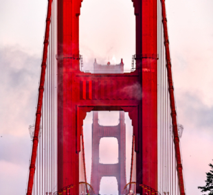 Towers of Golden Gate Bridge