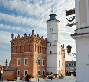 town hall in Sandomierz