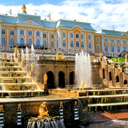peterhof palace near st petersburg