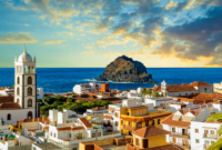 Garachico kaimas tenerifė