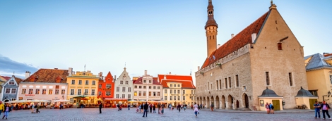 Tallinn Old Town Hall Square