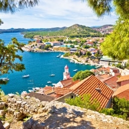 sibenik miestas kroatija