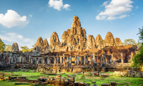 Bayon temple in Angkor Thom