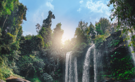 Phnom Kulen waterfall