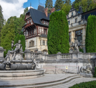 Peles Castle in Sinaia, Romania