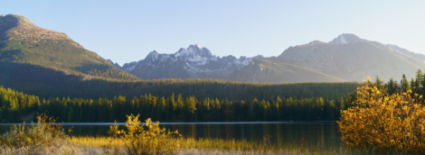 Strbske Pleso with High Tatras
