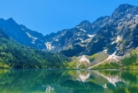aukstieji tatrai slovakija ezeras vaizdas 12158