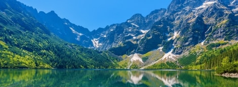aukstieji tatrai slovakija ezeras vaizdas virselis