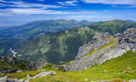 Tatra Mountains from the Krivan peak