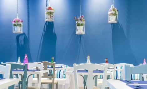 Stalis Hotel restorano dkeoracijos