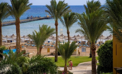 Stella Makadi Beach Resort & Spa, paplūdimys