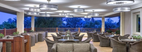 Sunis Elita Beach Resort & SPA, terasa