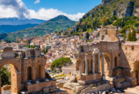 taormina etnos ugnikalnis