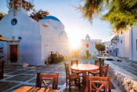 mykonos vakaras