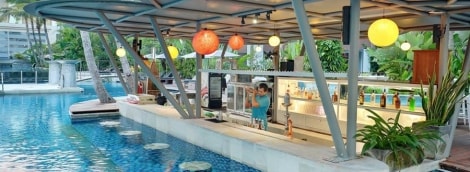 lagoon pool bar, baras