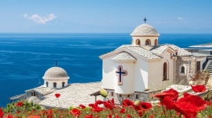Holy Archangels Greek Orthodox vienuolynasTasos